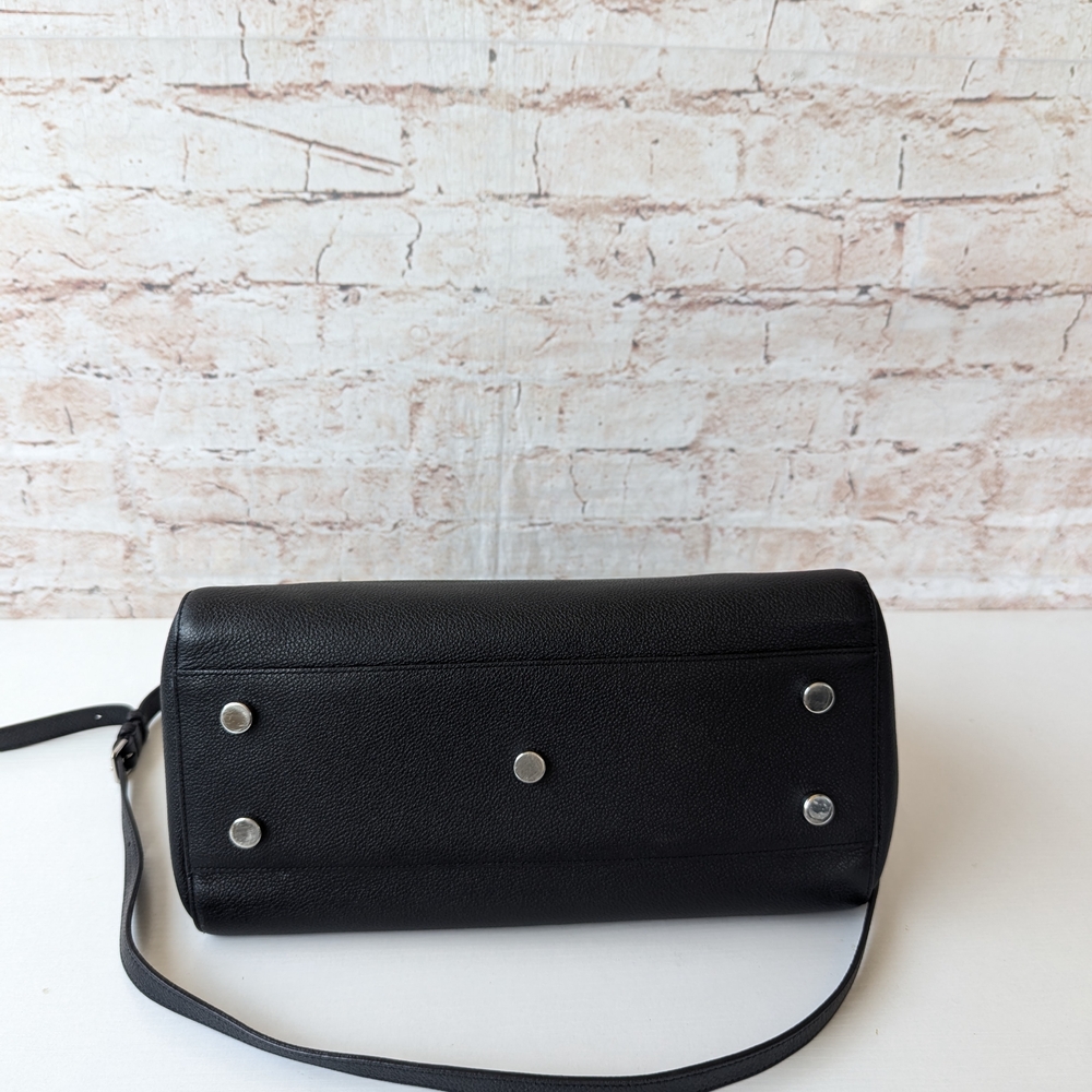 Yves Saint Laurent Paris Cabas Rive Gauche Leather Shoulder, crossbody Handbag - Picture 11 of 16